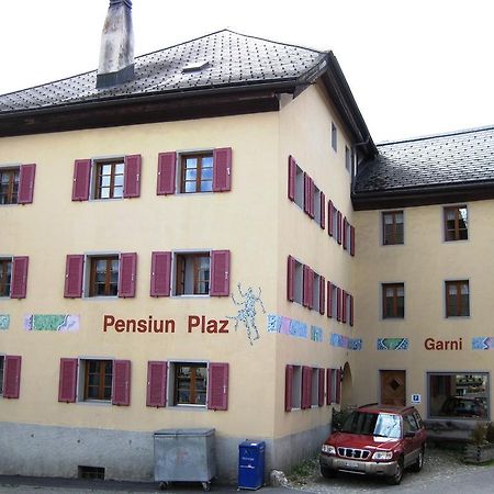 Pensiun Garni Plaz Scuol Exterior foto